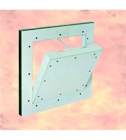 Sistema BMW - EI60 / trampillas resisntentes al fuego 500 x 500 mm / placa de yeso 30 mm / Paredes de Obra