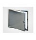 System B3 - trampilla de inspección de acero inoxidable 400 x 400 mm / con cerradura de cilindro